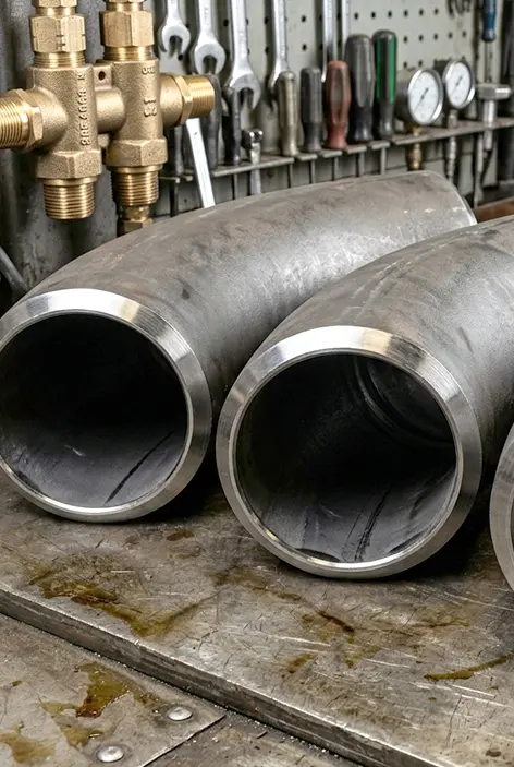 Codos de acero para tubería